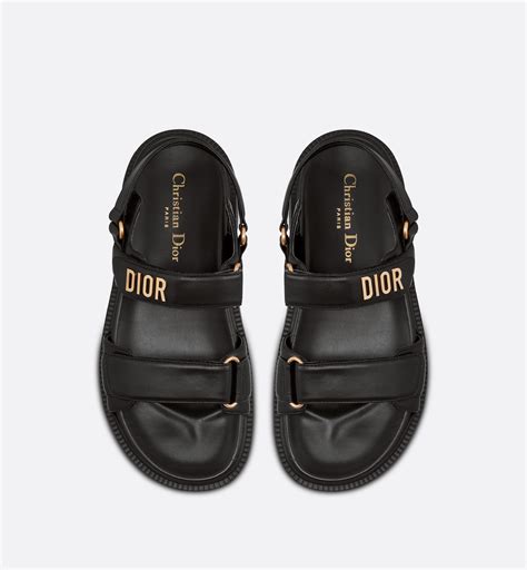 flat sandals dior